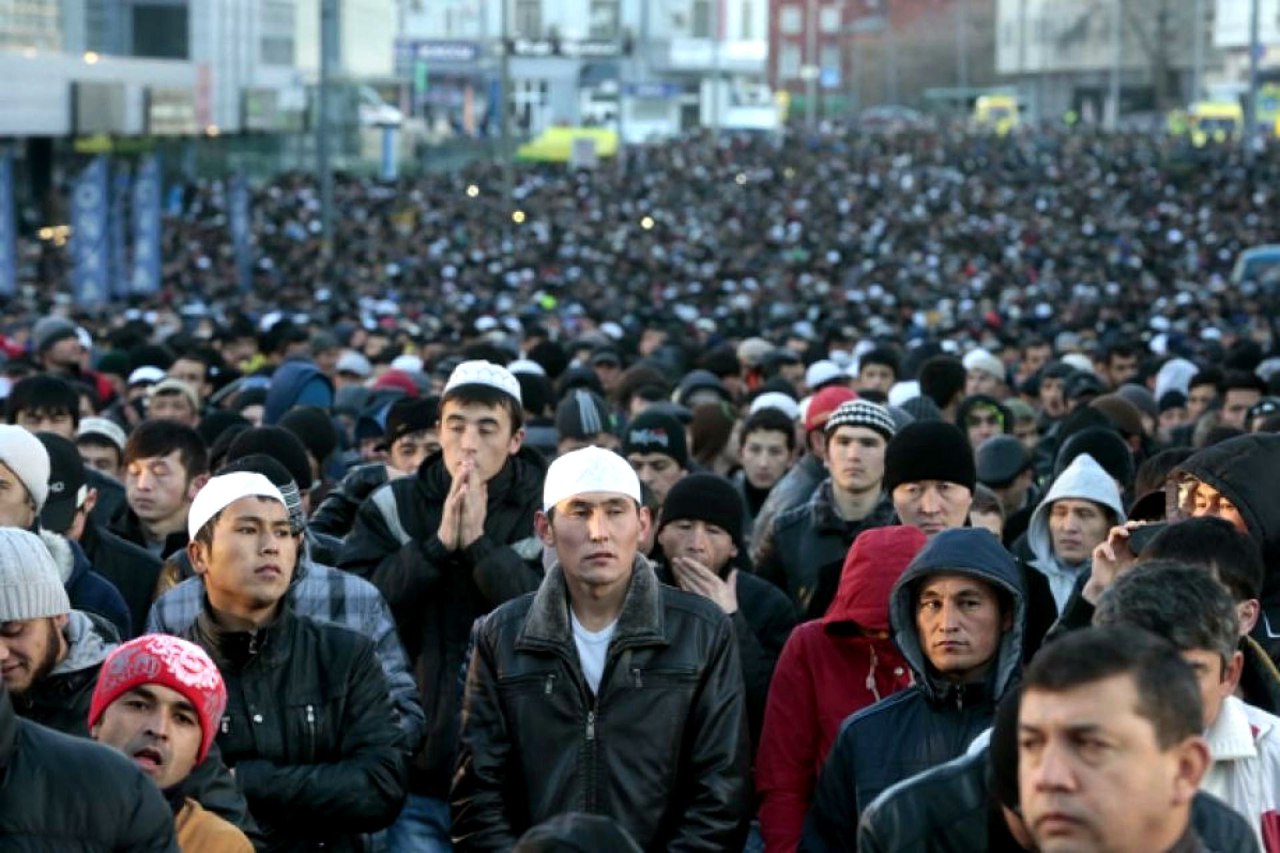 Мигранты из средней Азии