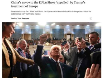 Китай выступает против переговоров США и РФ без участия Украины и ЕС