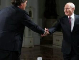 Интервью президента РФ В.В. Путина американскому журналисту Такеру Карлсону