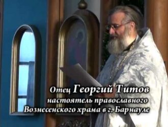 Отец Георгий Титов зачитал Рождественские послания православным от Русской Зарубежной Церкви